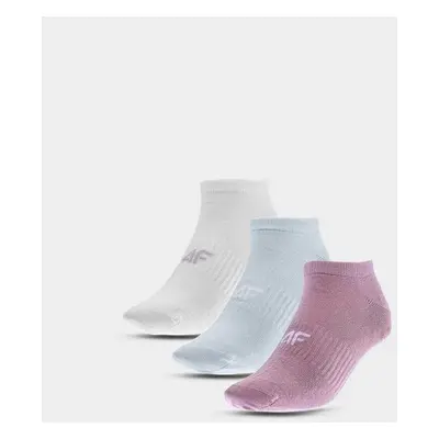 Women's ankle socks 4F 3-pack