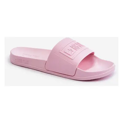 Lightweight Women's Big Star Slippers OO274036 Pink