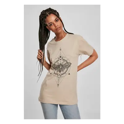 Ladies Moth Tee sand