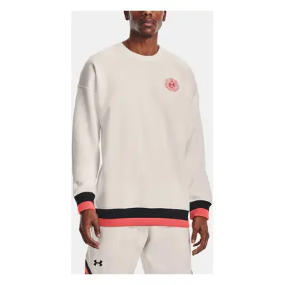 Under Armour Mikina Rivális Gyapjú Amp Crew-Wht