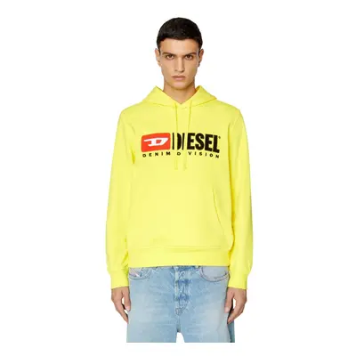 Diesel Sweatshirt - S-GINN-HOOD-DIV SWEAT-SHIRT yellow