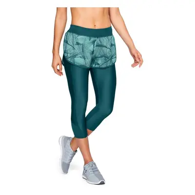 Women's running 2-in-1 leggings Under Armour Armour Fly Fast Prnt Shapri