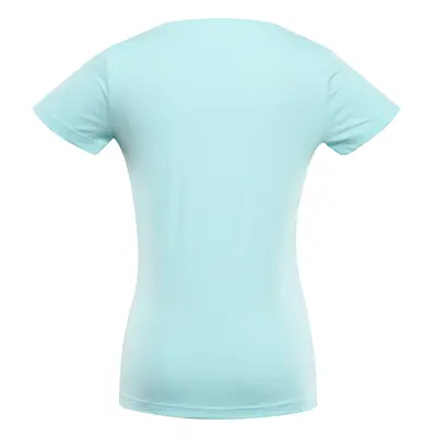 Women's organic cotton T-shirt ALPINE PRO EKKA limpet shell variant pa