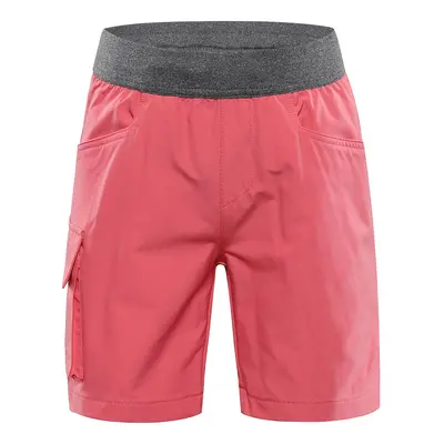 Children's quick-drying shorts ALPINE PRO ZAMBO calypso coral