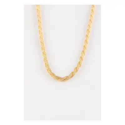 DEFACTO Women's Thick Chain Gold Necklace