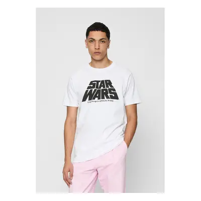 White T-shirt with the original Star Wars logo