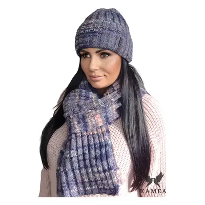 Női szett Kamea Kamea_Set_Hat&Scarf_K.21.236.16_Jeans