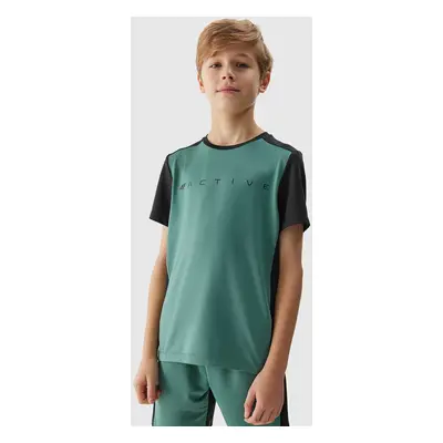 4F Boys' Sports Quick Dry T-Shirt - Green