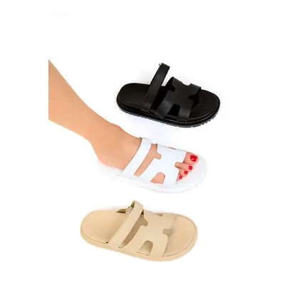 Soho White Women's Slippers