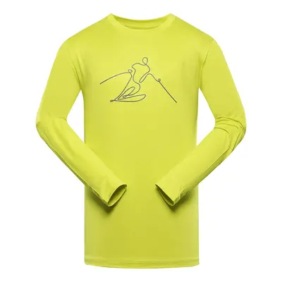 Men's quick-drying T-shirt ALPINE PRO LOUS sulphur spring variant pa