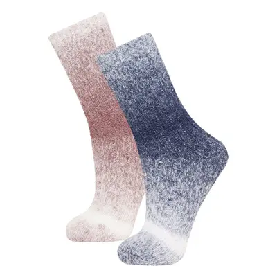 DEFACTO Women's 2-Piece Winter Socks