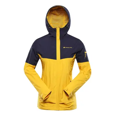 Women's jacket with ptx membrane ALPINE PRO NOREMA old gold