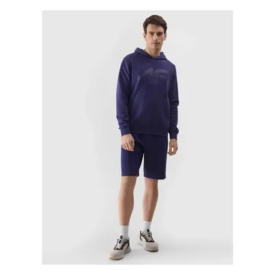 Men's 4F Sweat Shorts - Navy Blue