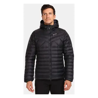 Men ́s down jacket Kilpi PYRAMIDEN Black