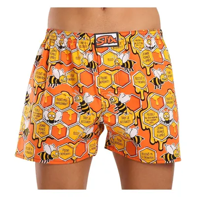 Men's boxer shorts Styx art classic rubber bees