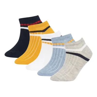 DEFACTO Size 5-Pack Cotton Ankle Socks