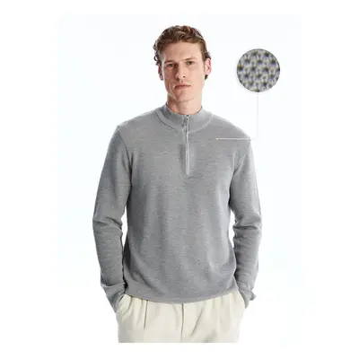 LC Waikiki High Collar Long Sleeve Men's Knitwear Sweater