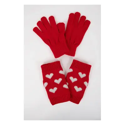 DEFACTO Women's Knitted Gloves