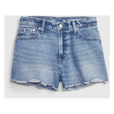 GAP Teen Denim Shorts Low stride Washwell - Girls