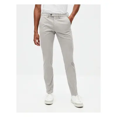 Light grey trousers Celio Pocharles