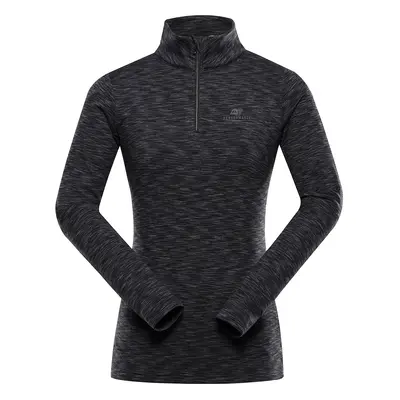 Women's sweater ALPINE PRO QADA black