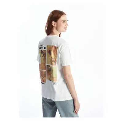 LC Waikiki Crew Neck Vincent Van Gogh Printed Women's T-Shirt