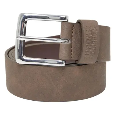 Suede Leather Imitation Belt brown