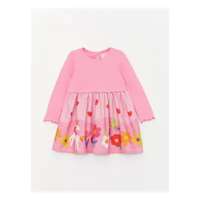 LC Waikiki Crew Neck Baby Girl Dress