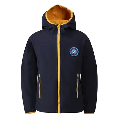 Children's softshell jacket ALPINE PRO OMANO mood indigo