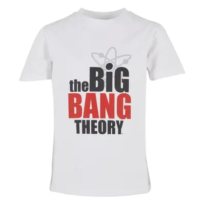 Children's T-shirt with Big Bang Theory logo white