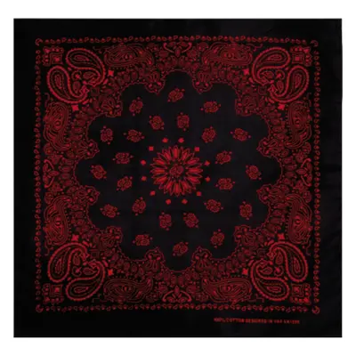 Scarf blk/red