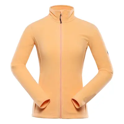 Women's fleece sweatshirt ALPINE PRO SIUSA peach