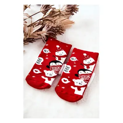 Ho Ho Ho Christmas Socks! Reds