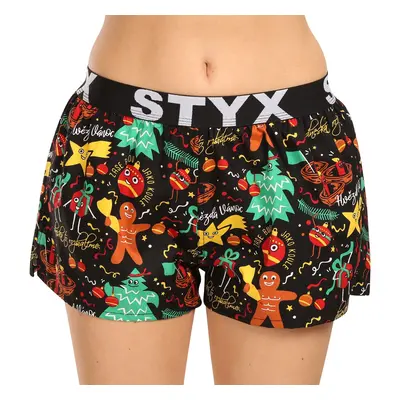 Women's briefs Styx art sports rubber Christmas decorations