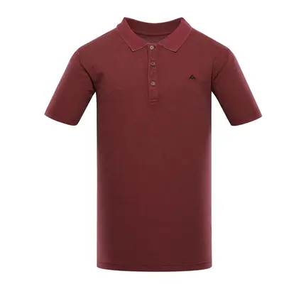 Men's T-shirt nax NAX BERDET port wine