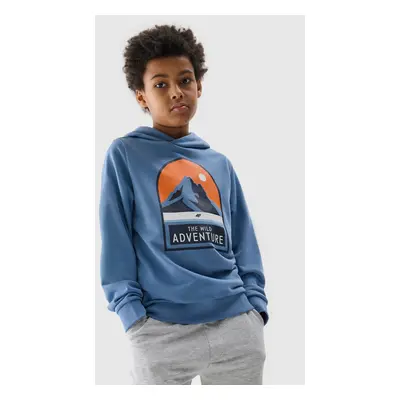 Boys' 4F Hoodie - Blue