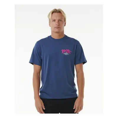 Rip Curl SHRED TILL DEAD TEE Washed Navy T-shirt