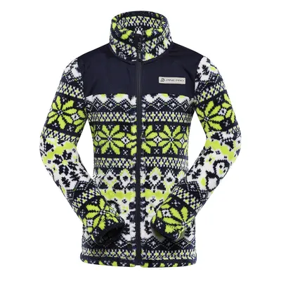 Children's sweatshirt supratherm ALPINE PRO EFLINO lime green variant pd