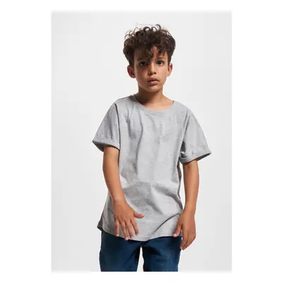 Long Shaped Turnup Tee Boys' T-Shirt - Grey