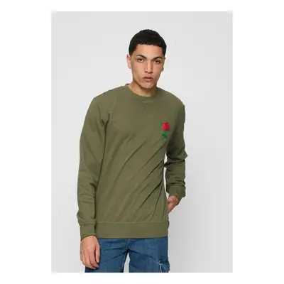 Rose Crewneck Olive