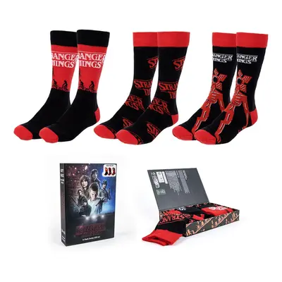 SOCKS PACK PIECES STRANGER THINGS