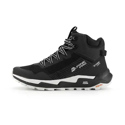 Ankle outdoor shoes with giga boom ALPINE PRO PONTE black