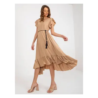 Dress-MI-SK-59101.31-camel