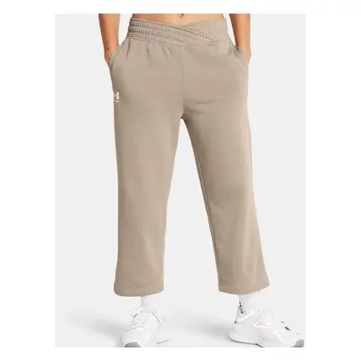 Under Armour Rival Terry Crop Wide Leg Women's Sweatpants