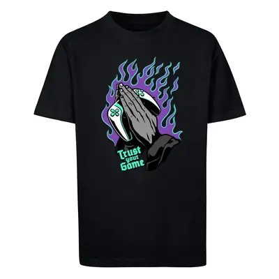 Children's T-shirt Trust Your Game black