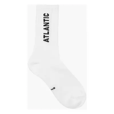 Men's Standard Length Socks ATLANTIC - White