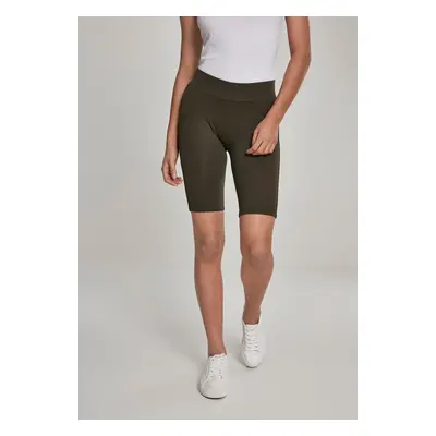 Women's cycling shorts dark olive