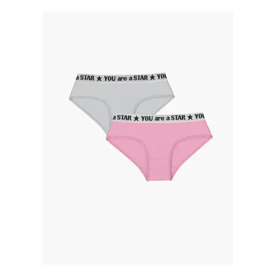 LC Waikiki Printed Girls Panties 2-Pack