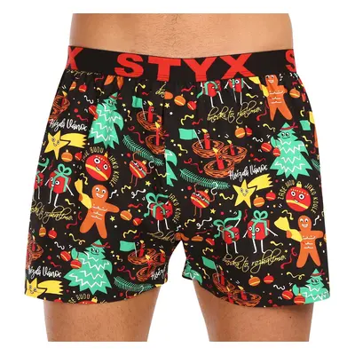 Men's briefs Styx art sports rubber Christmas decorations