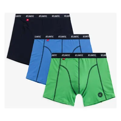 Men's boxers ATLANTIC 3Pack - multicolor